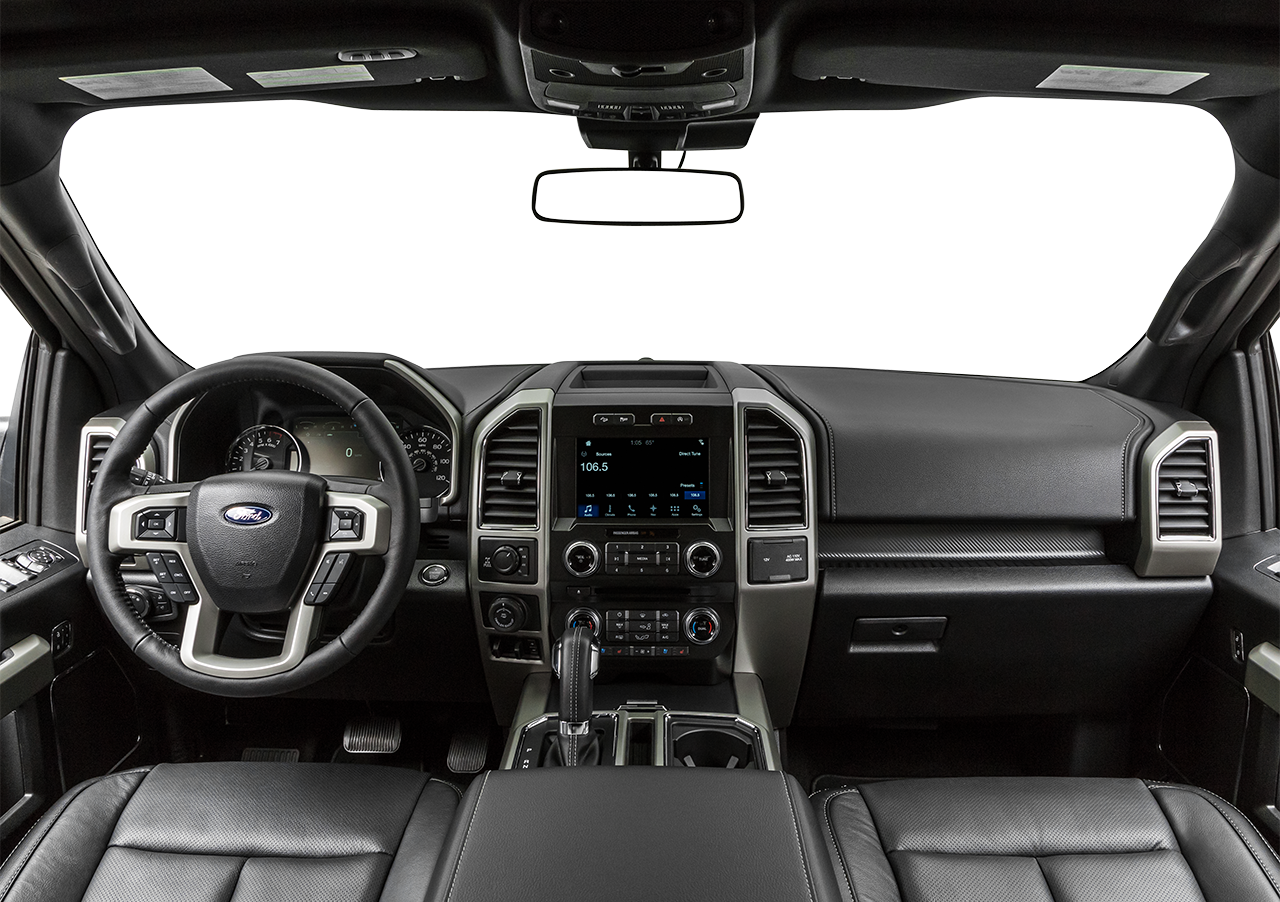 View 2021 Ford F150 Platinum Black Interior PNG